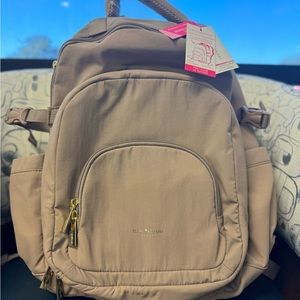 Issac Mizrahi Viral insulated back pack Mauve